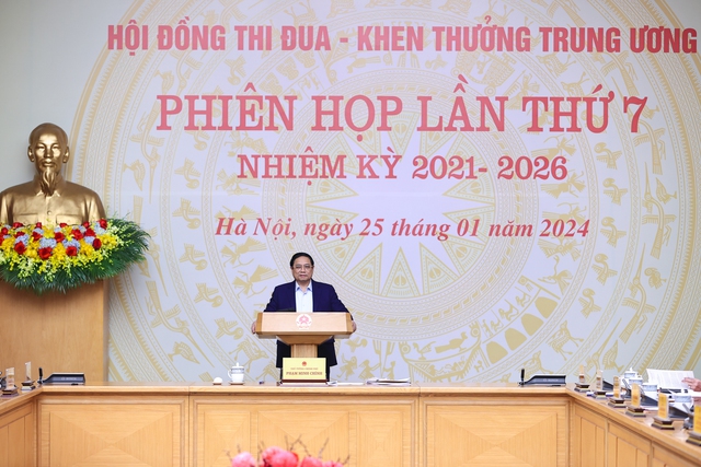 Thủ tướng phát biểu tại cuộc họp - Ảnh: VGP