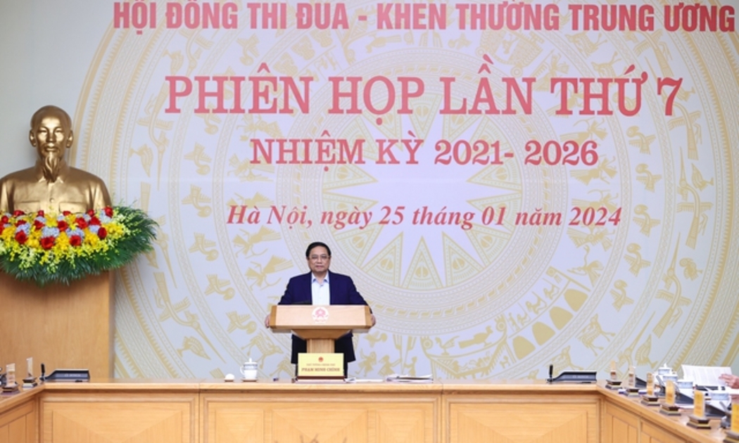 Thủ tướng phát biểu tại cuộc họp - Ảnh: VGP