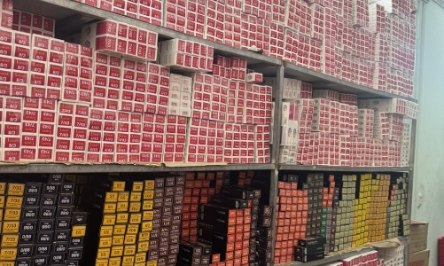 Phát hiện số lượng lớn mỹ phẩm, linh kiện điện tử hàng 