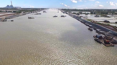 Hau River dredging project wraps up