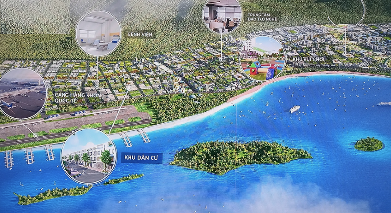 Planning for the Co Ma - Tu Bong urban and tourism area. 
