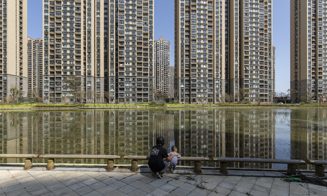 Một dự án của Evergrande - Ảnh: Bloomberg.
