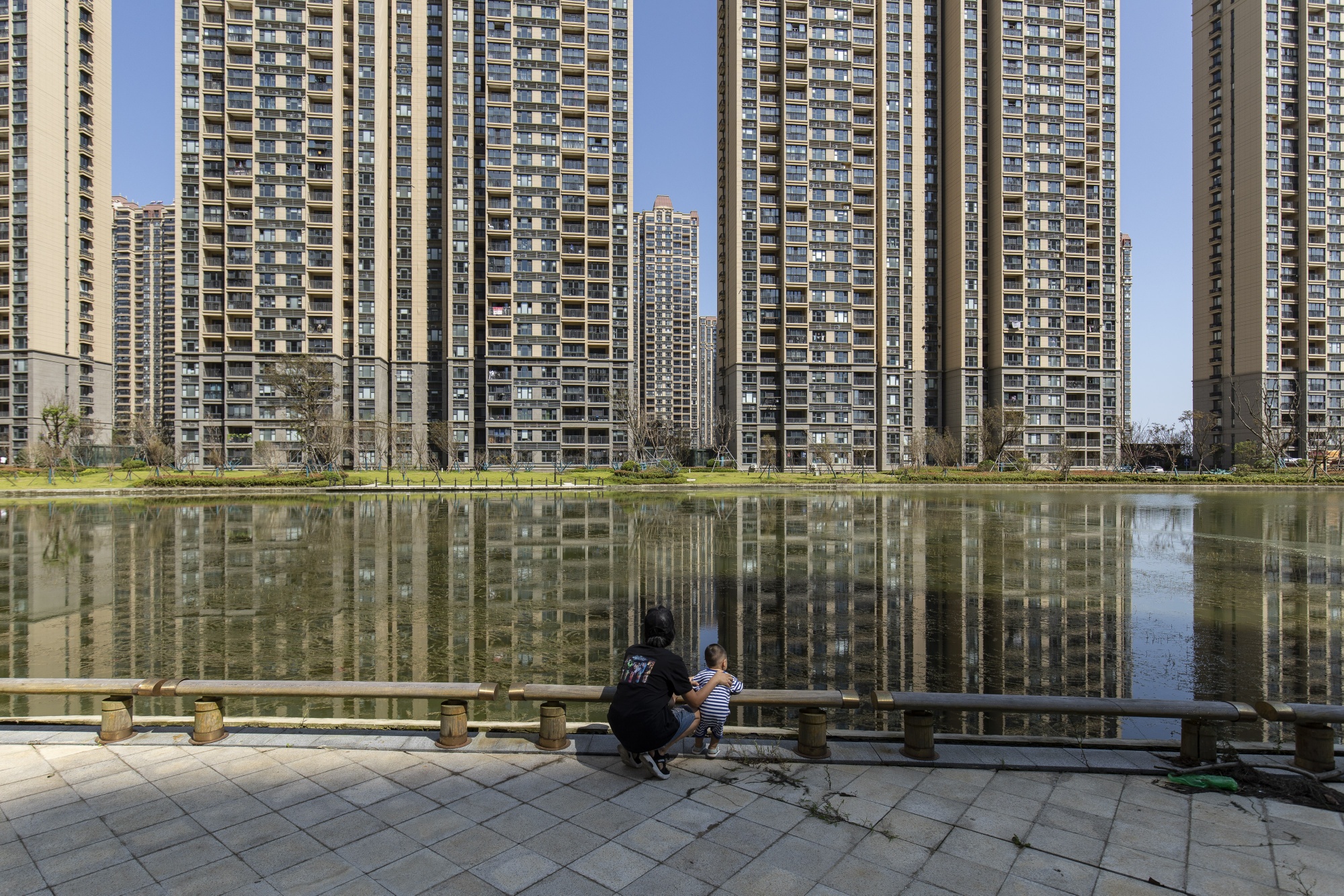 Một dự án của Evergrande - Ảnh: Bloomberg.