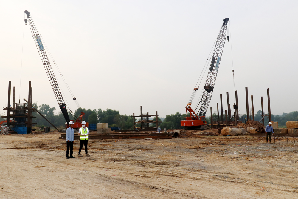 Dự án đường Vành đai 3 đoạn qua tỉnh Bình Dương đang được triển khai thi công