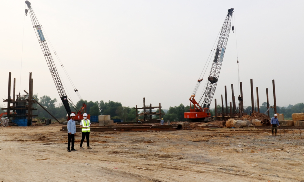 Dự án đường Vành đai 3 đoạn qua tỉnh Bình Dương đang được triển khai thi công