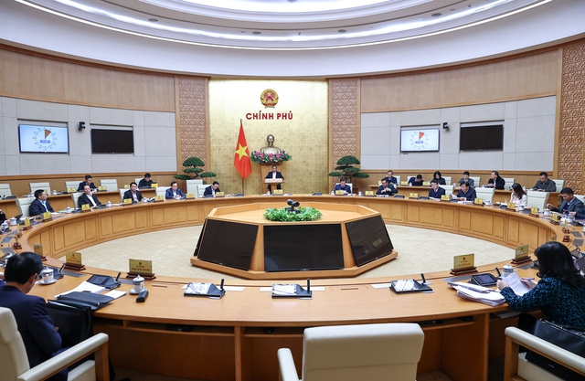 Toàn cảnh phiên họp - Ảnh: VGP