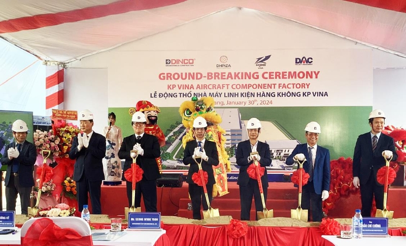South Korea’s KP Aero Industries begins construction of $20mln factory in Da Nang