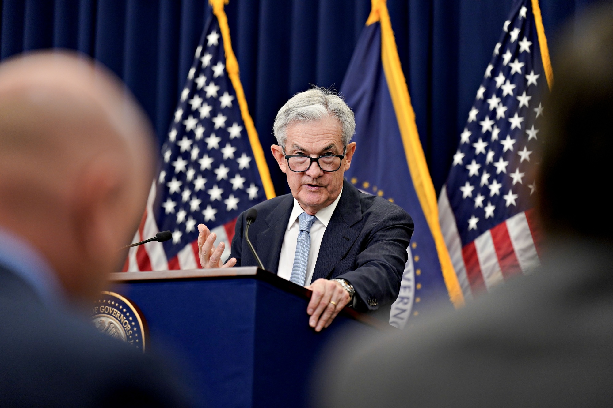 Chủ tịch Fed Jerome Powell - Ảnh: Bloomberg.