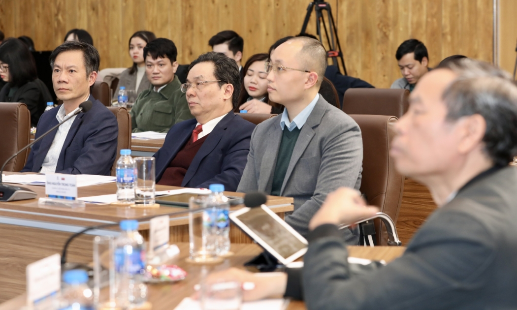 Tọa đàm: “Luật Đất đai 2024: nền tảng pháp lý cho giai đoạn phát triển mới của thị trường bất động sản Việt Nam” diễn ra chiều ngày 31/1/2024 - Ảnh: Việt Dũng.