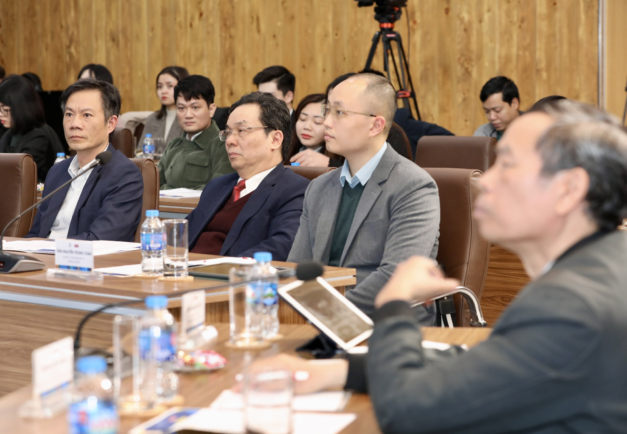 Tọa đàm: “Luật Đất đai 2024: nền tảng pháp lý cho giai đoạn phát triển mới của thị trường bất động sản Việt Nam” diễn ra chiều ngày 31/1/2024 - Ảnh: Việt Dũng.