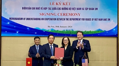 Department for Roads cooperates with 3M to improve road traffic safety