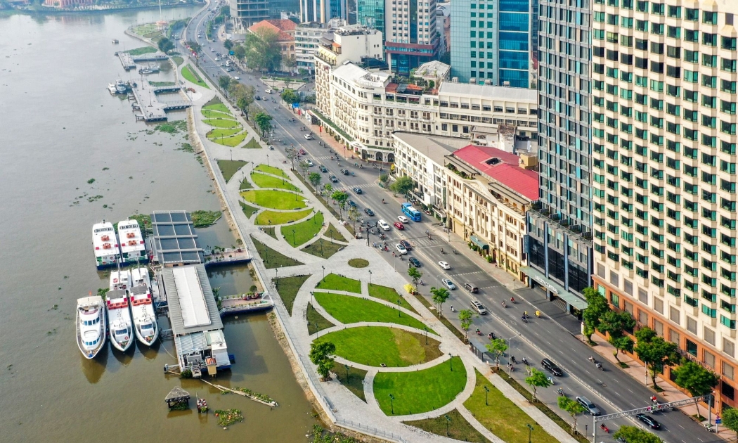 Tôn Đức Thắng là một trong những tuyến đường lâu đời nằm ở trung tâm TP.HCM - Ảnh minh hoạ