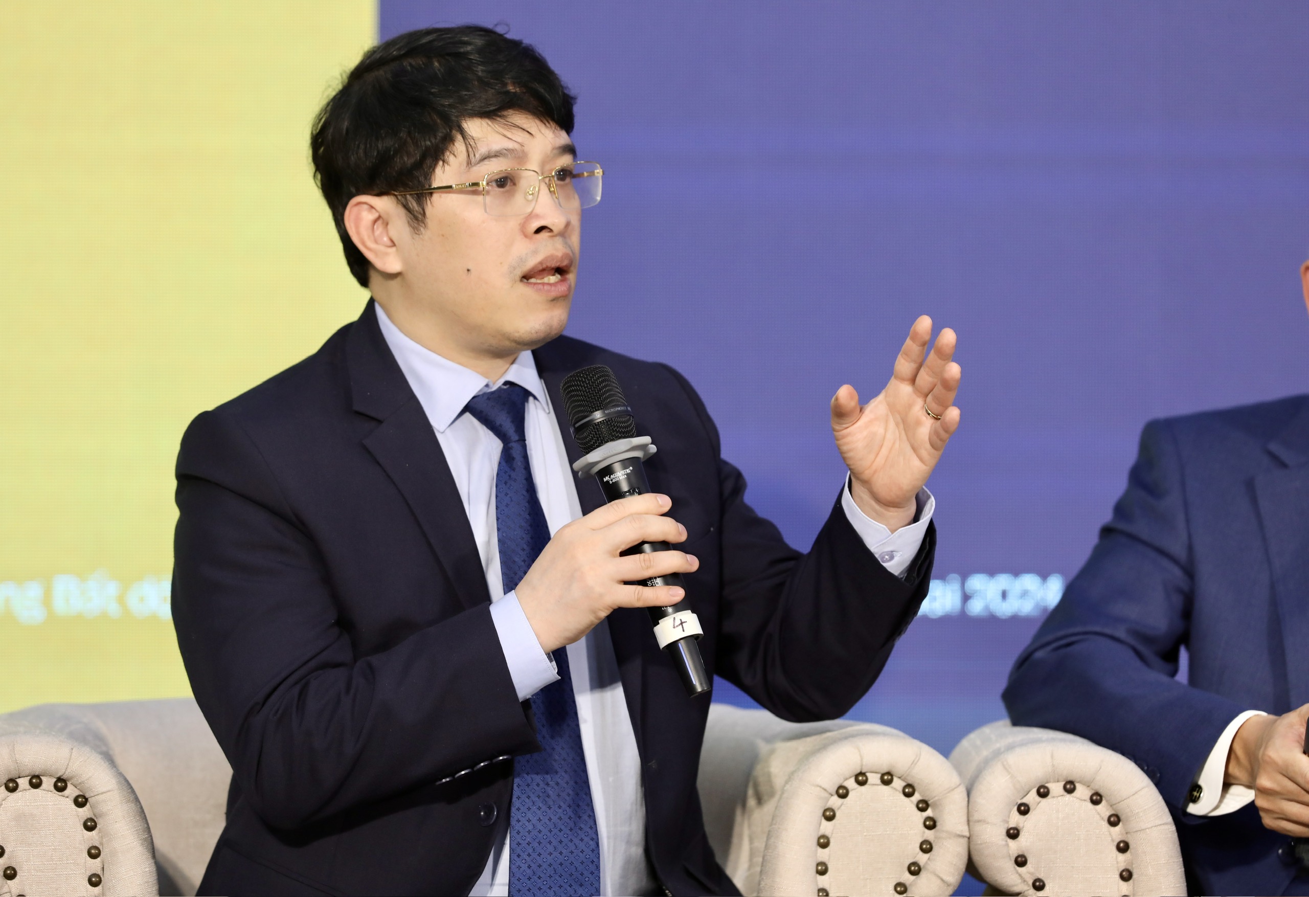 &Ocirc;ng Nguyễn Đ&igrave;nh Thọ, Viện trưởng Viện Chiến lược, Ch&iacute;nh s&aacute;ch T&agrave;i nguy&ecirc;n v&agrave; M&ocirc;i trường. Ảnh: Việt Dũng.