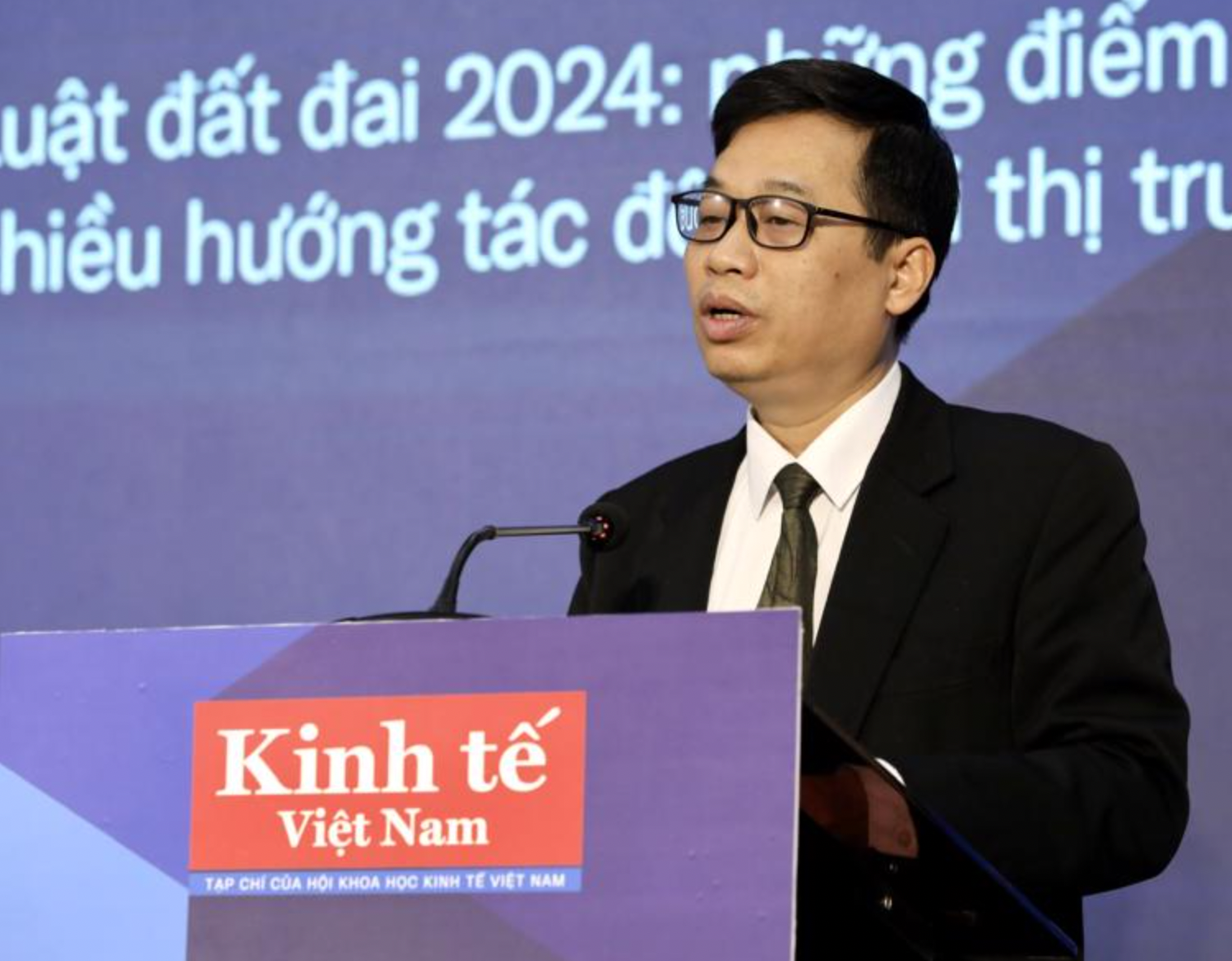 Ông Lê Văn Bình, Phó Vụ trưởng Vụ Đất đai, Bộ Tài nguyên và Môi trường.
