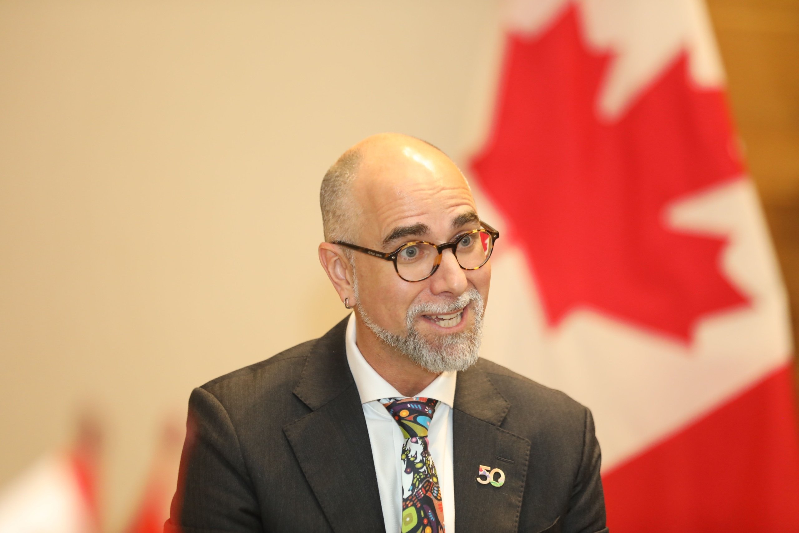 Canadian Ambassador to Vietnam, H.E. Shawn Steil.