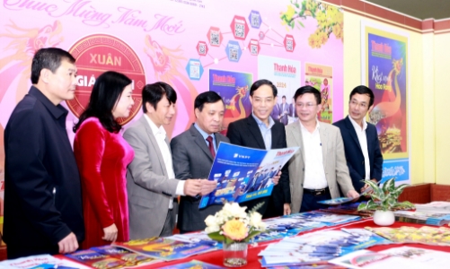 Hội báo Xuân các tỉnh Bắc Trung Bộ