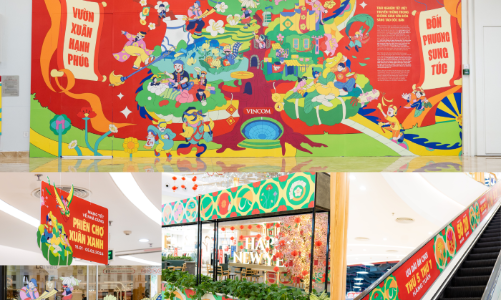 Đón Tết Việt trong không gian văn hóa sáng tạo độc bản tại Vincom