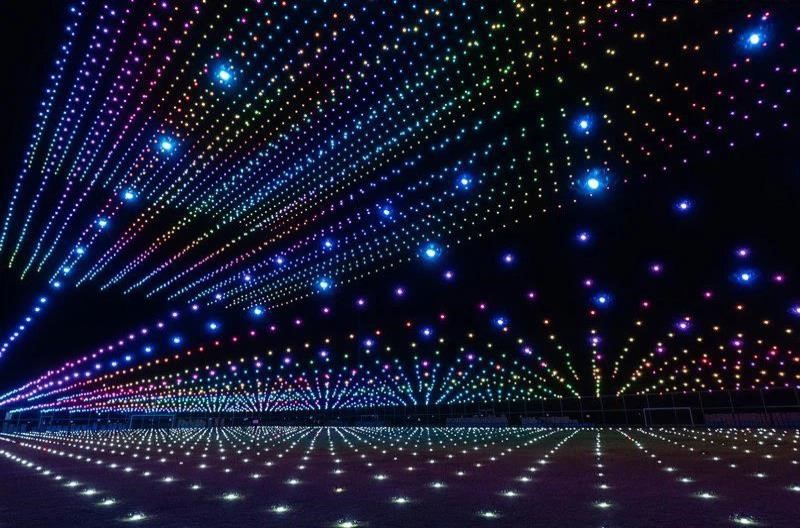 Với 2.024 drones &ndash; tượng trưng cho năm 2024, đ&acirc;y sẽ l&agrave; m&agrave;n tr&igrave;nh diễn nhiều drones nhất trong khu vực đến thời điểm hiện tại.