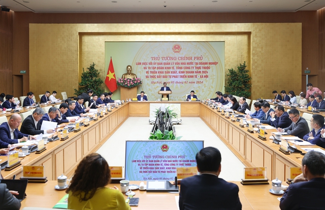 Toàn cảnh cuộc họp - Ảnh: VGP