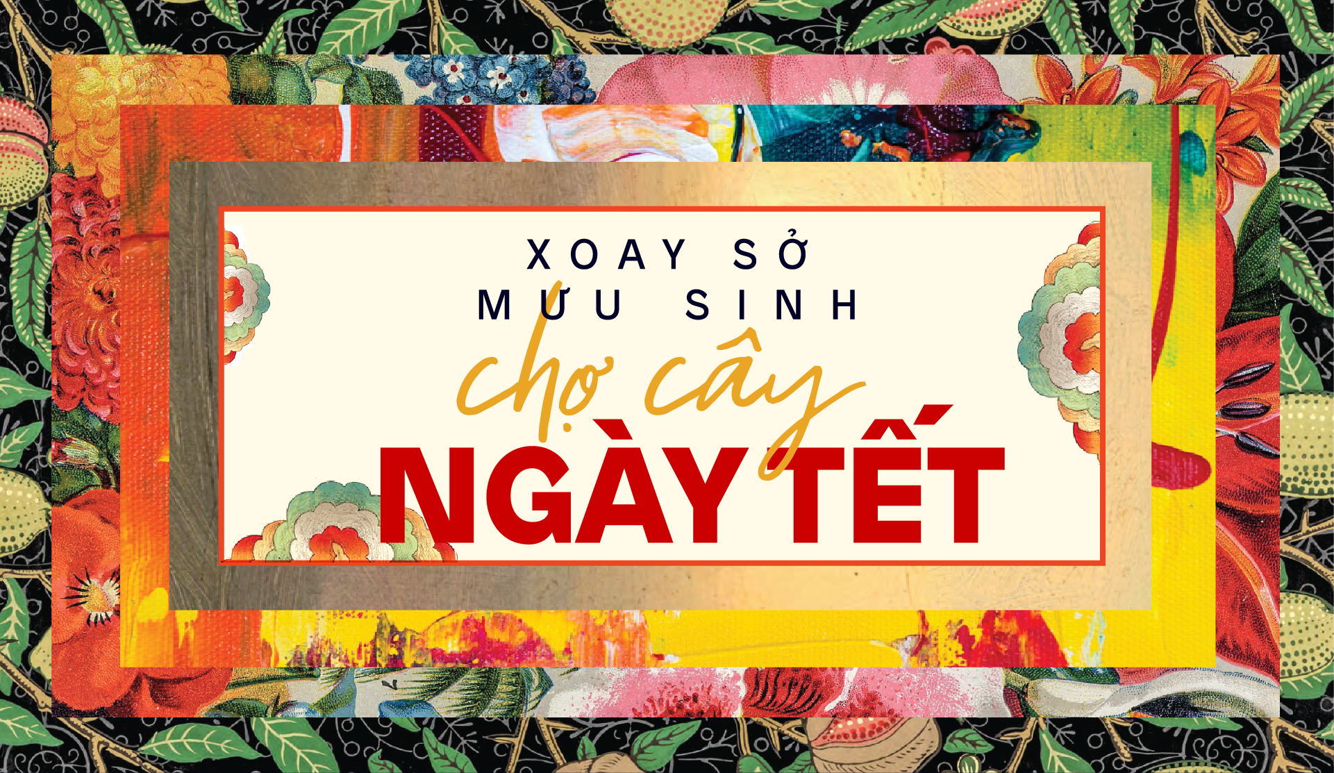 Xoay sở mưu sinh chợ cây cảnh Tết - Ảnh 1