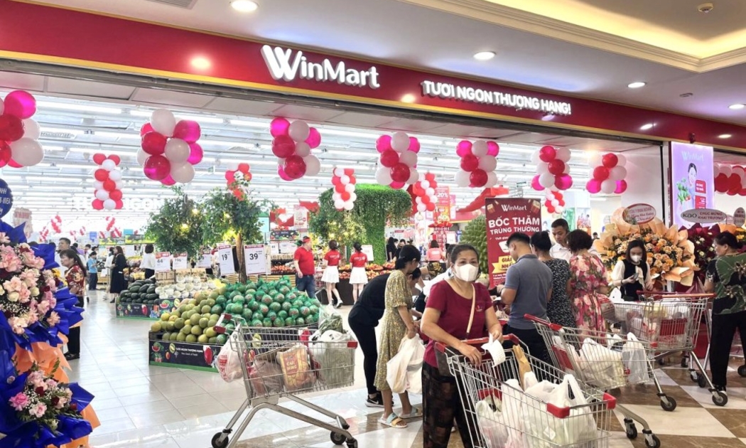 WinMart Hạ Long tấp nập ngày khai trương.