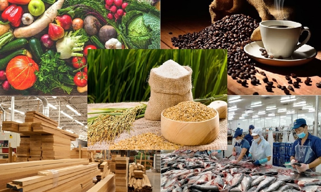 Kim ngạch xuất khẩu nông lâm thủy sản tăng trưởng hơn 79% trong tháng đầu năm.