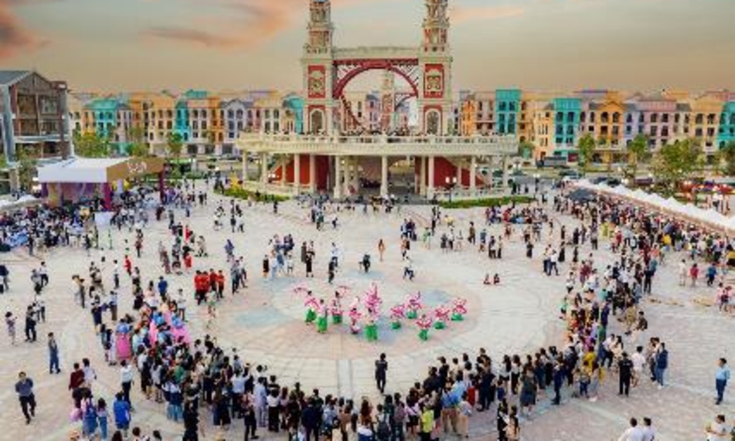 Tại Vinhomes Ocean Park 2, lễ hội 
