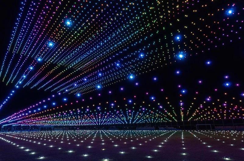 Drone light show for Hanoi on Tet eve