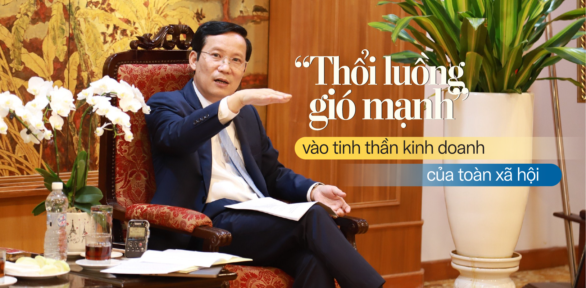  “Thổi luồng gió mạnh”  vào tinh thần kinh doanh của toàn xã hội - Ảnh 1