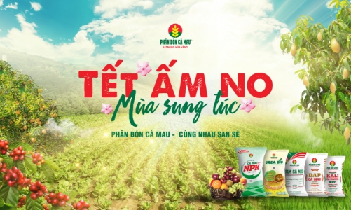 Phân bón Cà Mau mang “Tết ấm no - Mùa sung túc” đến nhà nông