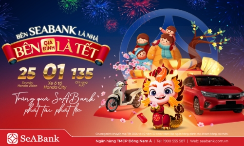 Kỷ niệm thành lập 30 năm, SeABank dành hơn 2 tỷ đồng tri ân khách hàng