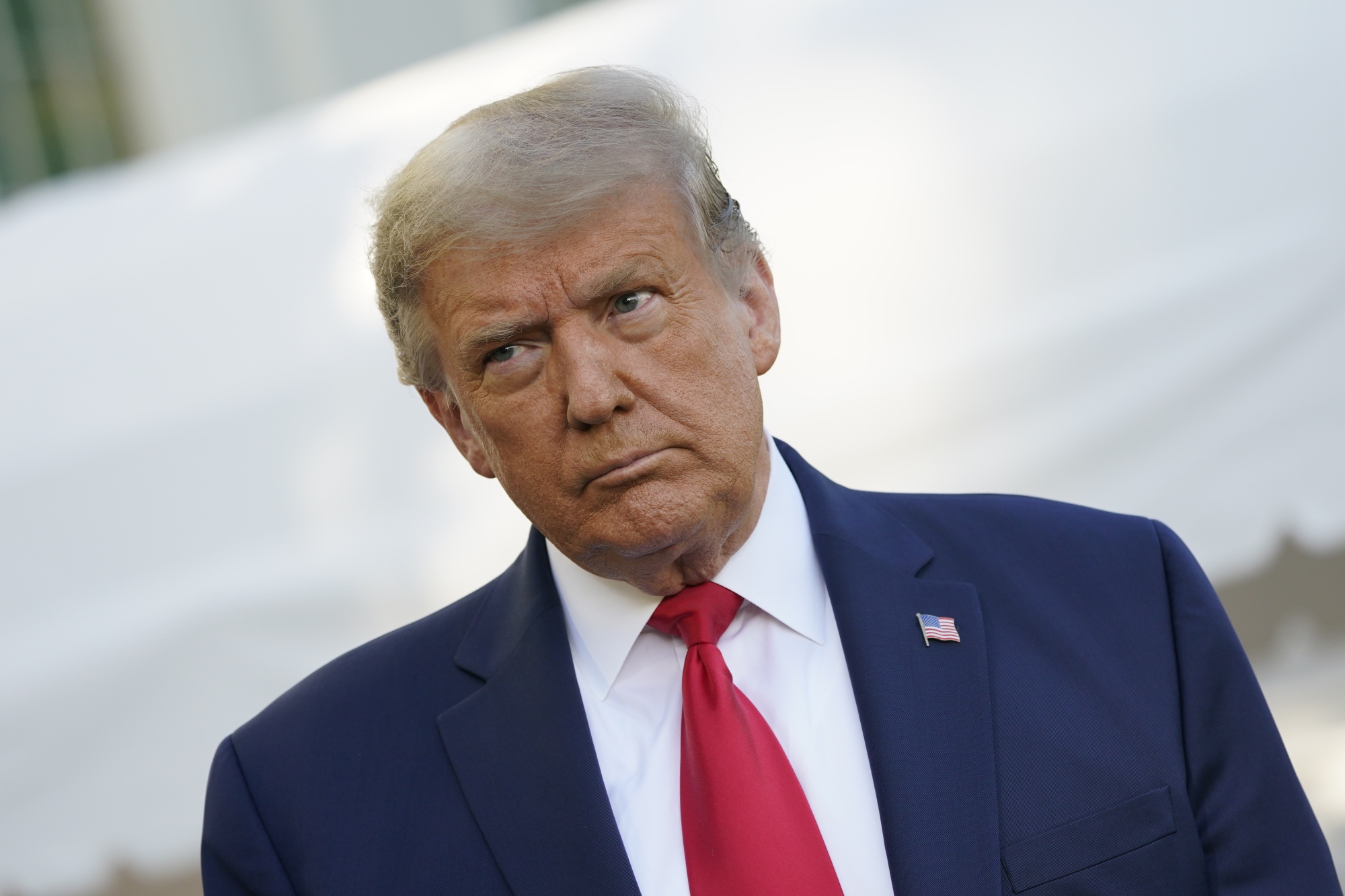 Cựu Tổng thống Mỹ Donald Trump - Ảnh: Bloomberg.