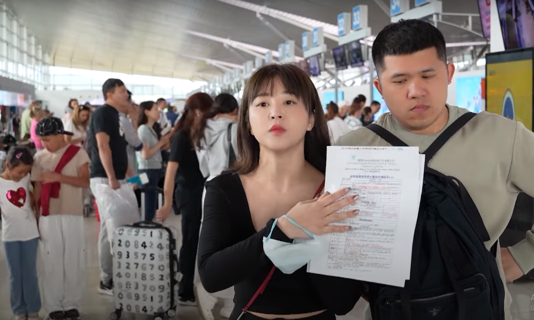 292 du khách của We Love Tour đã lên máy bay về nước an toàn. Ảnh: Truyền hình An Giang.