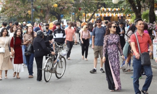 Khách quốc tế đến Quảng Nam du Xuân tăng 42%  