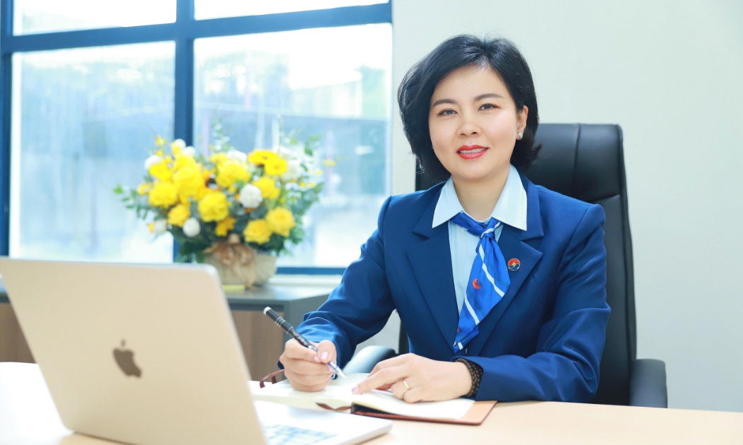 Bà Võ Thị Thùy Dương - Phó Tổng giám đốc NCB.