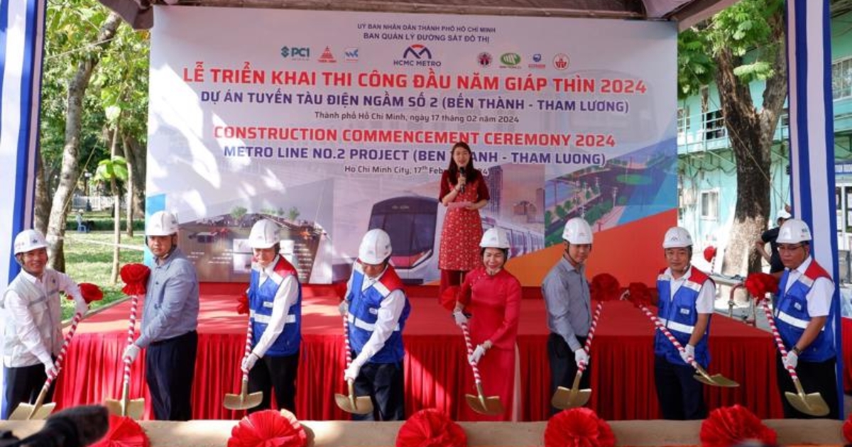 Construction of HCMC’s Metro Line 2 resumes after Tet - VnEconomy