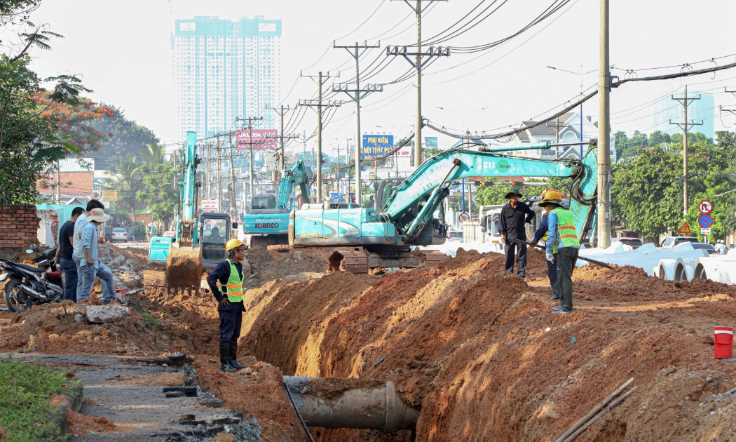 Dự án nâng cấp quốc lộ 13 đang được Bình Dương thực hiện khẩn trương 