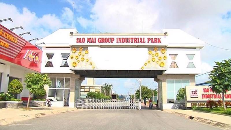 The Sao Mai Industrial Park in Kon Tum province. 