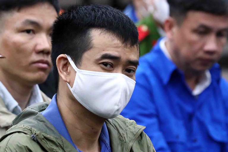 Bị cáo Việt tại tòa sơ thẩm.