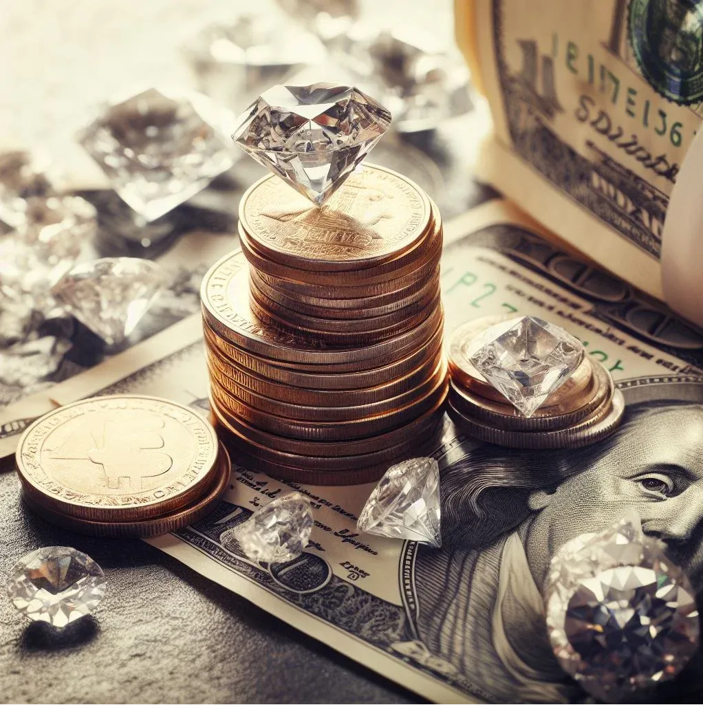 Kh&ocirc;ng c&ograve;n l&agrave; lựa chọn y&ecirc;u th&iacute;ch của nh&agrave; đầu tư, gi&aacute; kim cương th&ocirc; đ&atilde; giảm 15% trong một năm qua.