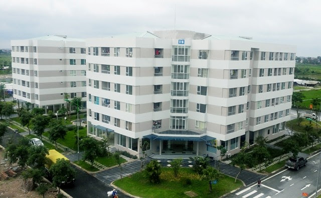 Nhà ở xã hội tại KĐT Đặng Xá.