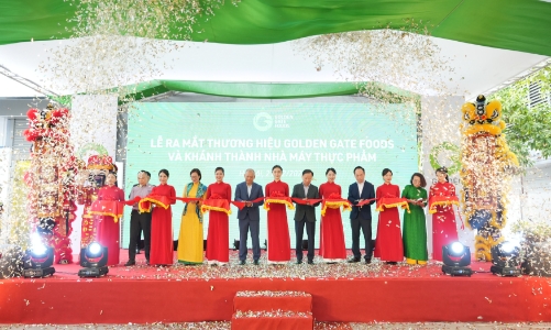 Golden Gate ra mắt thương hiệu Golden Gate Foods và khánh thành nhà máy thực phẩm thứ hai