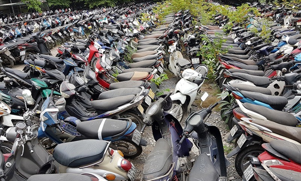 TP.HCM có 9 kho, bãi tạm giữ phương tiện giao thông vi phạm - Ảnh minh hoạ
