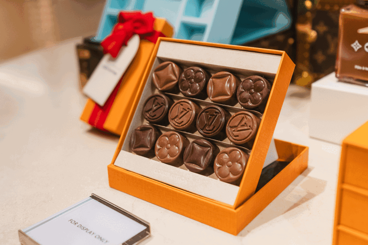 Louis Vuitton vừa khai trương cửa hàng chocolate đầu tiên bên ngoài nước Pháp, tại Singapore. Ảnh: Timeout