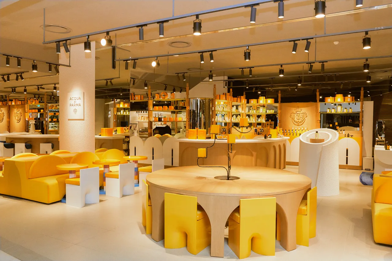 Ngay sau khi thương hiệu nước hoa Acqua Di Parma vừa ra mắt Yellow Café ở Seoul vào tháng 2/2024...