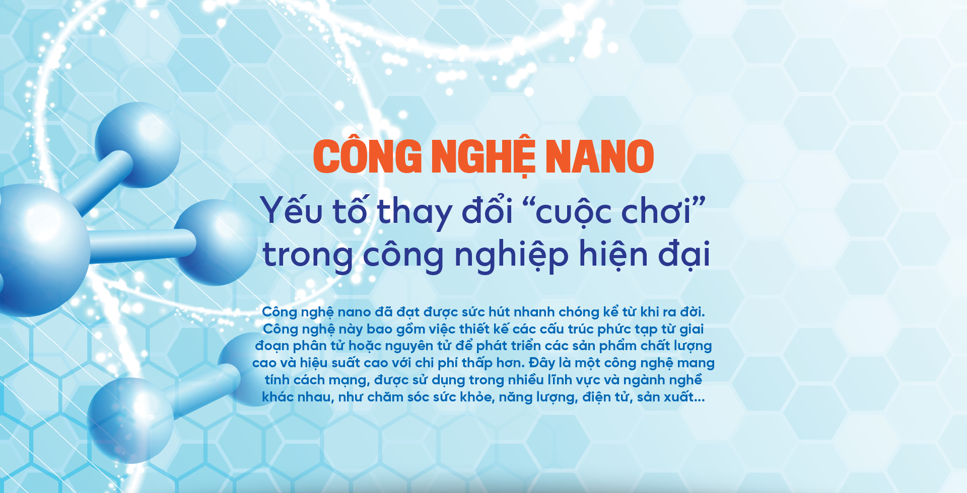 Công nghệ nano: Yếu tố thay đổi “cuộc chơi” trong công nghiệp hiện đại - Ảnh 1