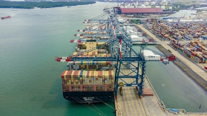 Ports handle 8% more cargo in 2M