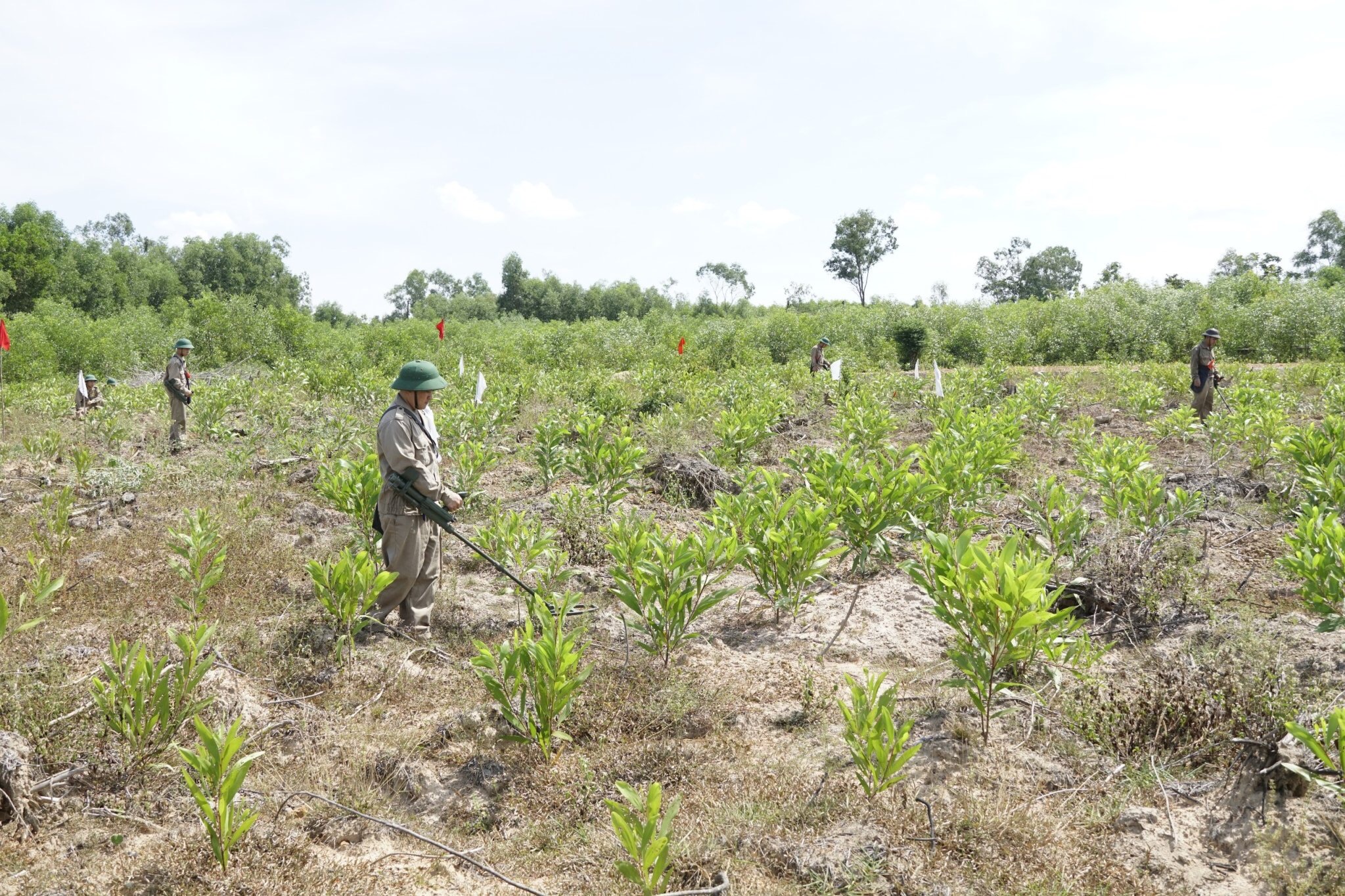 Cần rất nhiều thời gian v&agrave; nguồn lực lớn để l&agrave;m sạch ho&agrave;n to&agrave;n những v&ugrave;ng đất bị &ocirc; nhiễm bom m&igrave;n.