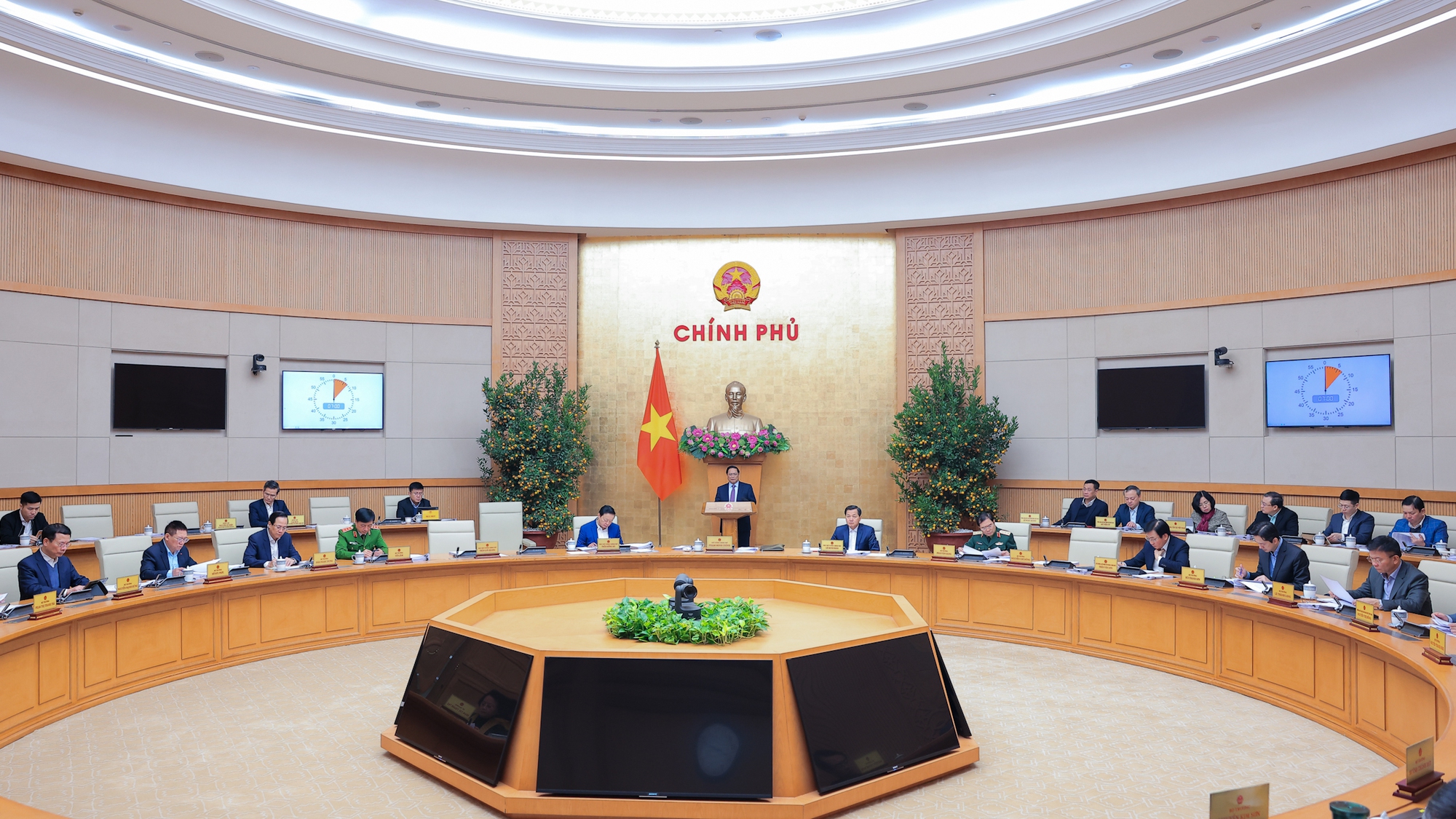 Toàn cảnh phiên họp - Ảnh: VGP
