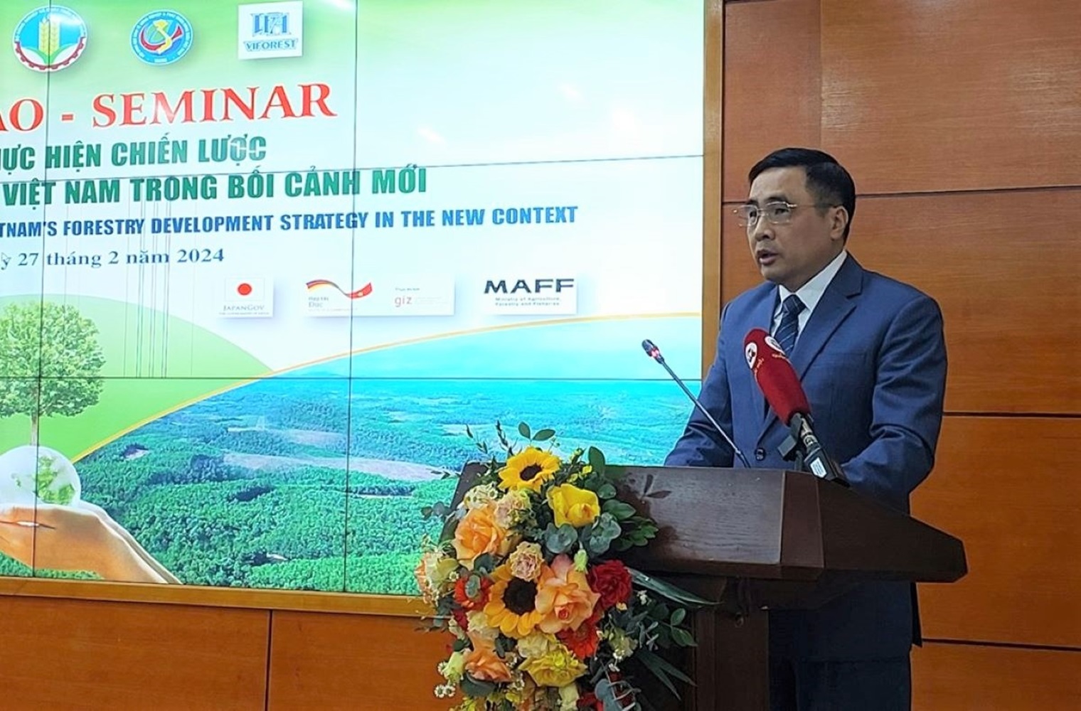 Ông Nguyễn Quốc Trị, Thứ trưởng Bộ Nông nghiệp và Phát triển nông thôn.